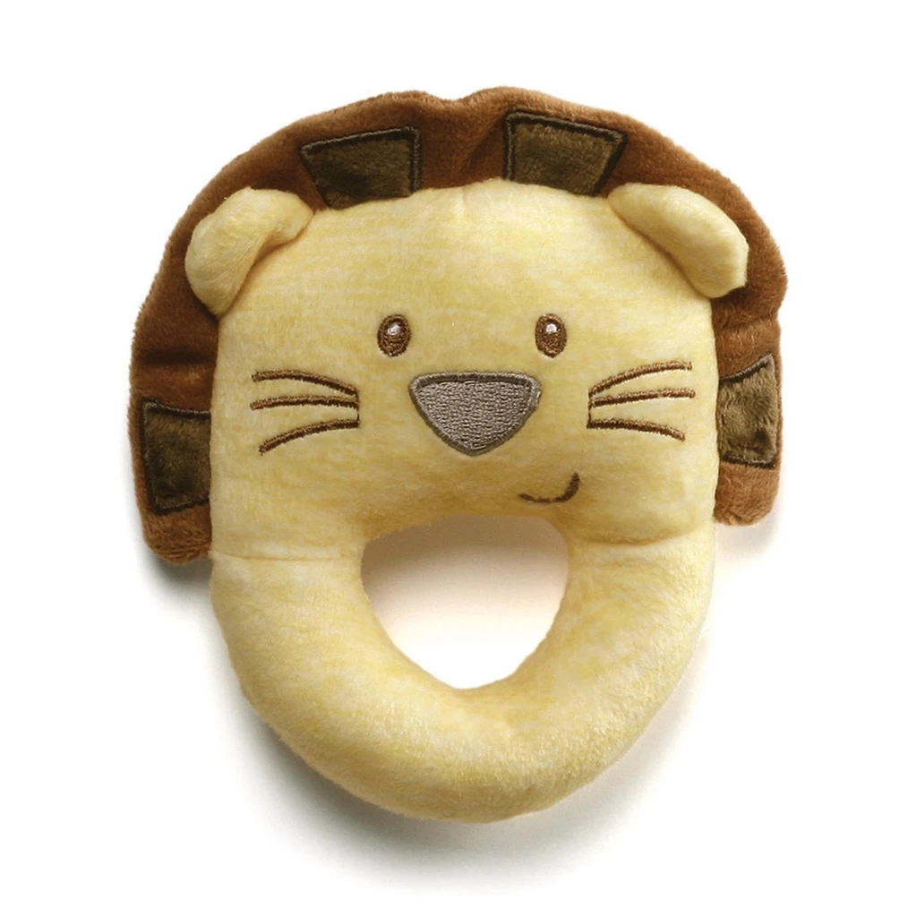 Stuffed Elephant Customized Cute Animal Baby Handbell Ring Soft Toys