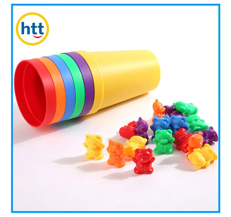 Colorful Cute Bears Counting Bears for Baby Children Kids Bears Toys Manufacturer